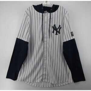 New York Yankees Jersey XL Stadium Giveaway Starr Hoodie Striped Adult
